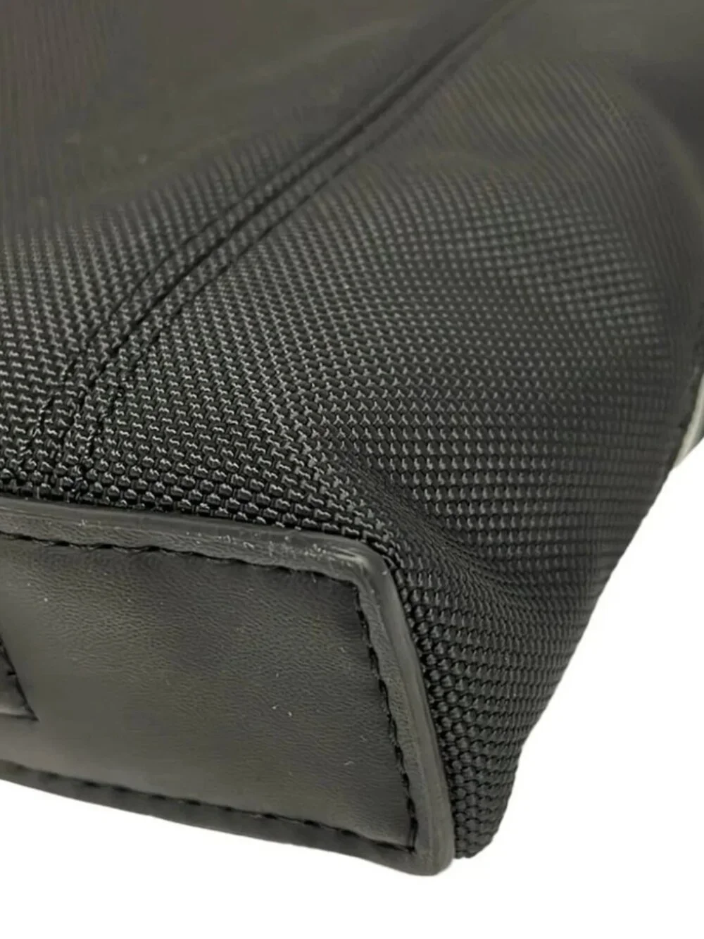 TUMI Halifax Portfolio Briefcase 255000D2 Black TUMI Nylon Leather Business Bag